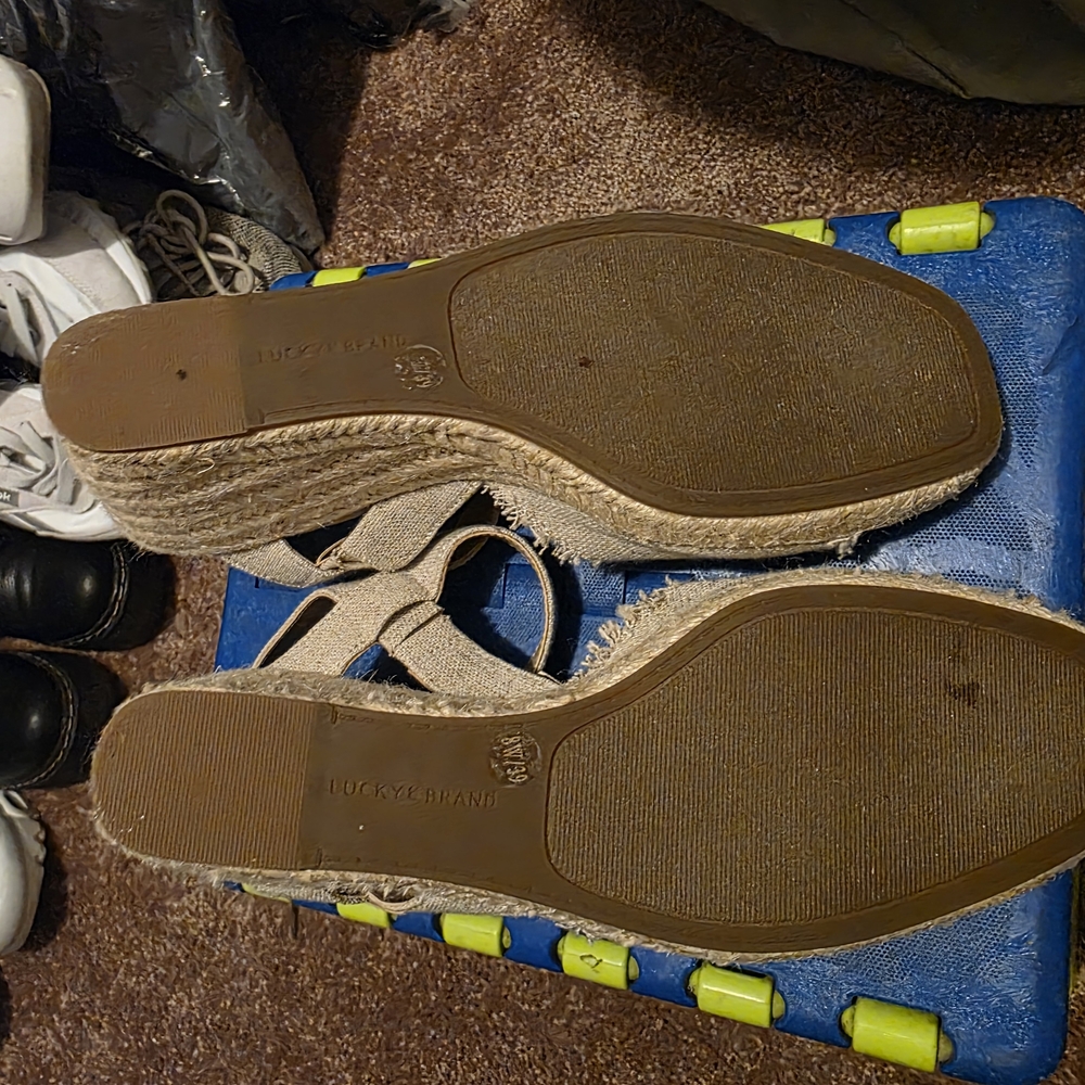 Lucky Brand Tan Espadrilles Shoes